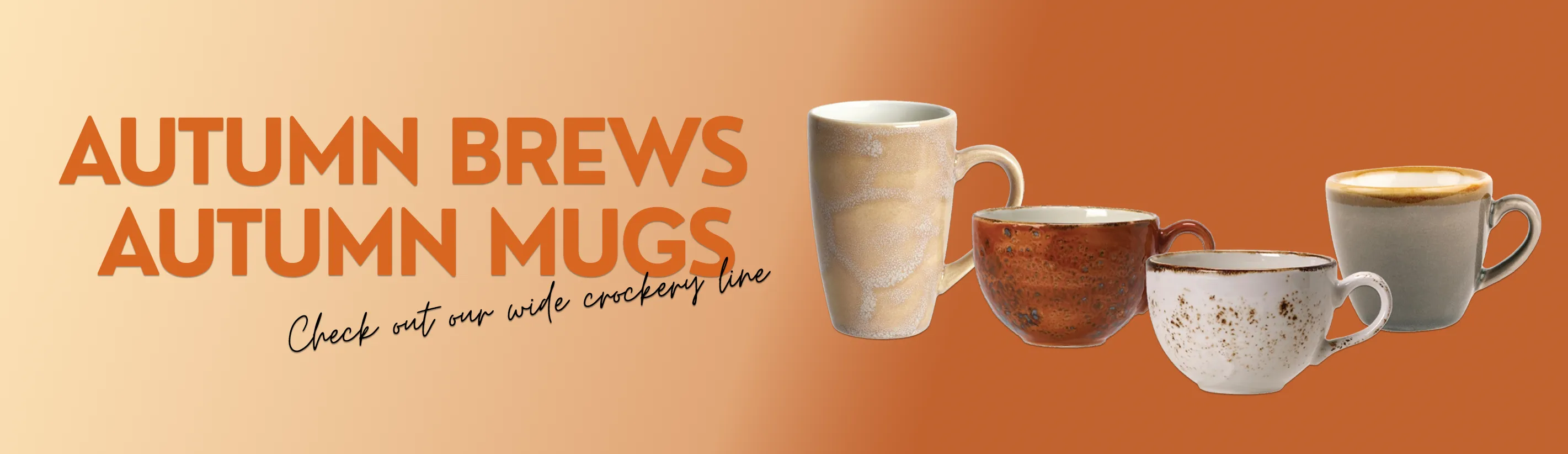 Autumn Brews, Autumn Mugs, check out orockery line